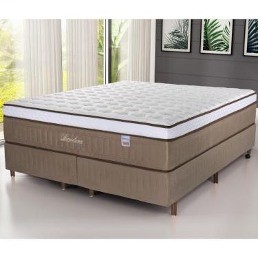 Imagem de Cama Box Queen Cristalflex 158x198x71cm Molas Ensacadas