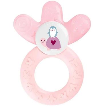 Imagem de Mordedor Bebe Cooler 4+M Rosa Claro MAM