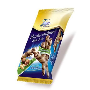 Imagem de Wafer Recheado Com Creme de Amendoim e Avelã Tago 260g