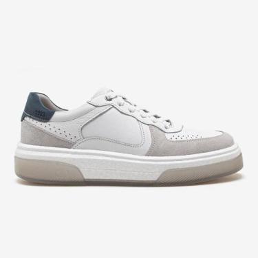 Imagem de Sapatenis democrata denim beat pulse ref 623101 masculino, Branco, 40
