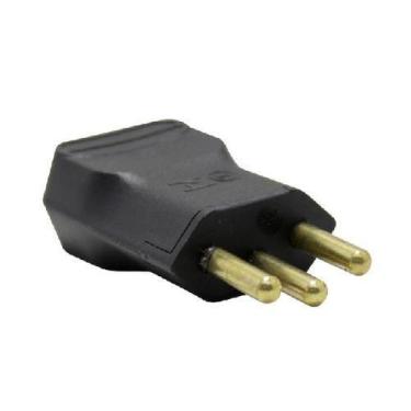 Imagem de Plugue macho 2p t 10a com prensa cabo pt margirius