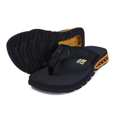 Imagem de Chinelo Sandália Kenner Rakka L7 Preto/Dourado-Masculino