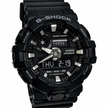 Imagem de Relógio Casio Analógico e Digital G-Shock Masculino GA-700-1BDR