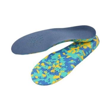Imagem de Palmilhas Ortopédicas Infantis Para Fascite Plantar Com Suporte De Arc