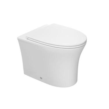 Imagem de Kit Vaso Sanitário Convencional Completo Vertis Total Clean Branco Dec