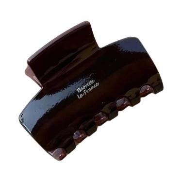 Imagem de Presilha De Cabelo Em Acetato De Chocolate Para Mulheres, Presilha De 