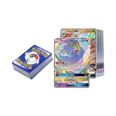 Imagem de Cartas De Batalha Pokémon TCG GX Vmax Brilhantes 54/60/100/200 Peças P