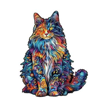 Imagem de Quebra-Cabeça De Madeira DIY Para Adultos E Crianças, Cão E Elefante, 