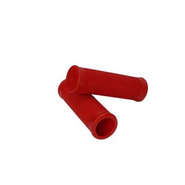 Imagem de Par de Manopla Punho Bike Aro 12 Track Infantil Original, Vermelho