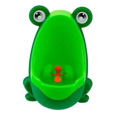 Imagem de Penico Infantil Sapinho Com Alvo Giratório Mictório Educativo Para Men