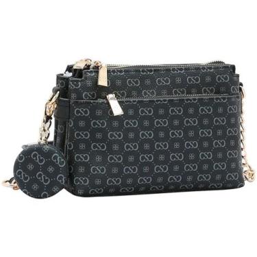 Imagem de Bolsa Chenson Elegance 3485408 Tiracolo Com Alça Ajustável Removível E