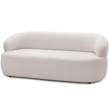 Imagem de Sofá 2 Lugares Orgânico Sala de Estar Living 140cm Carmen F04 Bouclê O