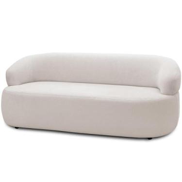 Imagem de Sofá 2 Lugares Orgânico Sala de Estar Living 140cm Carmen F04 Bouclê C