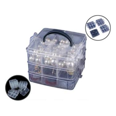 Imagem de Caixa Organizadora Multiuso 3 Compartimentos - Top Rio