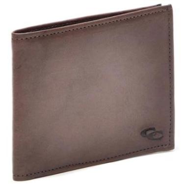 Imagem de Carteira Masculina Couro Slim Clássica Minimalista-Masculino