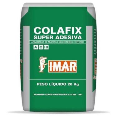 Imagem de Argamassa Colafix Super Adesiva Ac-3 20 Kilos Cinza - Pac16pl - Imar -
