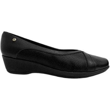 Imagem de Sapato Piccadilly Soft Comfort Flex Anabela Essencial-Feminino
