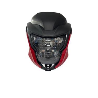 Imagem de Farol Completo CG 160 2025 Serve em 2014 a 2024 - Plasmoto, Vermelho M