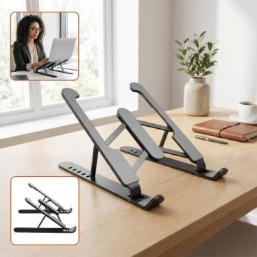 Imagem de Suporte Notebook Dobrável Ajustável Ergonômico - Congratulations Store