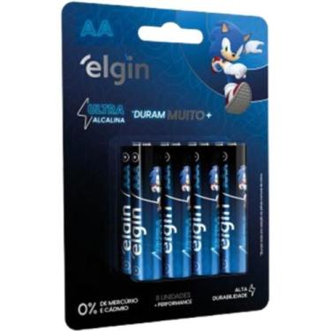 Imagem de Pilha Alcalina Pequena AA BL.C/08 - ELGIN