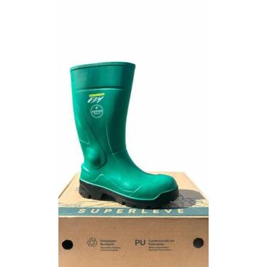 Imagem de Bota De Borracha Baspan Superleve Verde Térmica FLY, 42