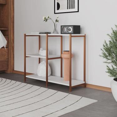 Imagem de Aparador Console Industrial Artesania 95cm para Sala Hall Entrada Corredor Decoração- C...