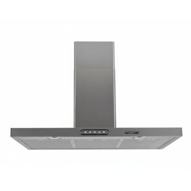 Imagem de Coifa De Parede 90cm Retangular Duto Slim Fogatti Inox 220V, 220V