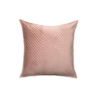 Imagem de Almofada em Veludo Zig Zag Rosé Rosé