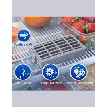 Imagem de Filtro Antibactéria Antiodor Refrigerador Consul Crm50 Crm56 ( 02 Unid