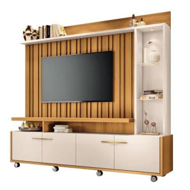 Imagem de Home Theater Decorativo Titan TV até 60 Polegadas com LED Cinamomo/Off
