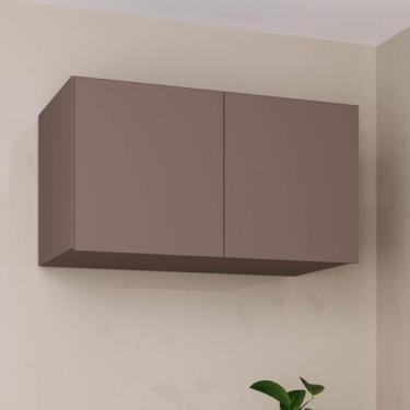 Imagem de Módulo Ponte Solteiro para Guarda Roupa 100% Mdf 2 Portas Orion Cabeca