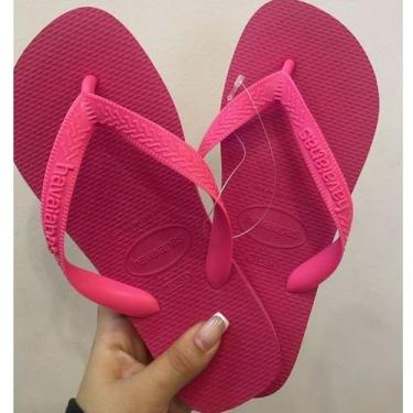Imagem de Chinelo Top - Tiras Grossas Uniseex - Havaianas, Rosa flux, 35/36