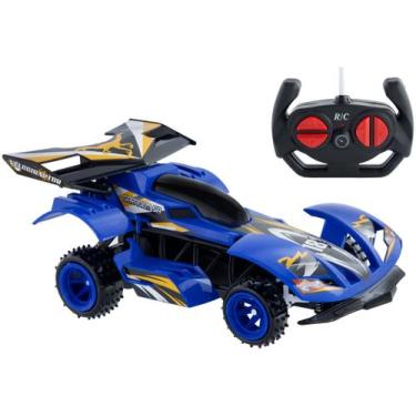 Imagem de Carrinho De Controle Remoto Velociraptor Azul Candide 