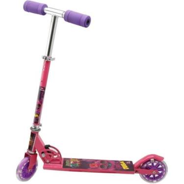 Imagem de Patinete De Alumínio Com Rodas Iluminadas Até 50kg - Turminha Do Assom