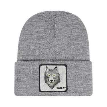 Imagem de Gorro Vintage Hip Hop Para Homens E Mulheres Com Bordado De Caveira, B