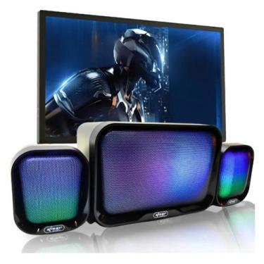 Imagem de Caixa De Som Bluetooth 2.1 Home Theater Usb Gamer - Knup