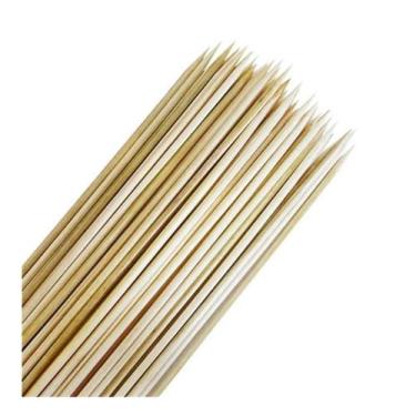 Imagem de Kit 1000 Espeto Espetinho De Bambu Para Churrasco 30 Cm - Bambuzim, 30