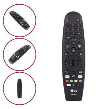 Imagem de Controle Remoto Magic LG MR20GA TV Voz Mouse Virtual Teclas Atalho Net