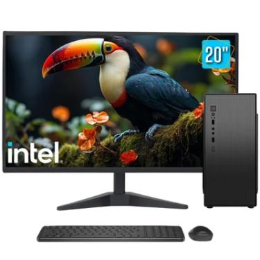 Imagem de Computador Completo 2eletro Speed Intel Core i5, 8GB Ram, SSD 256gb, Bivolt, Monitor 20" LED