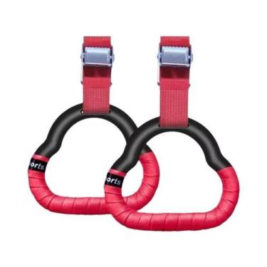 Imagem de Anéis De Fitness Ajustáveis Montados Na Parede, Equipamento Multifunci