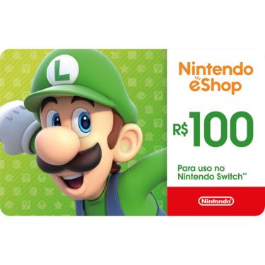 Imagem de Gift Card Digital Nintendo R$100