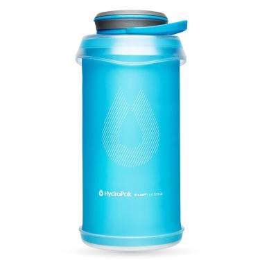 Imagem de Hydrapak Stash – Garrafa de água dobrável sem BPA e PVC (1 litro) – Azul Malibu
