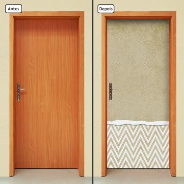 Imagem de Adesivo Decorativo de Porta - Abstrato - 751cnpt