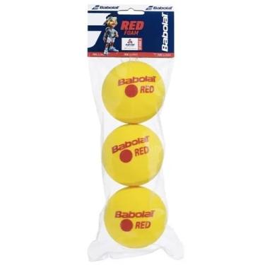 Imagem de Bola de Tenis Babolat Red Foam x3 (Pack com 3 unidades)