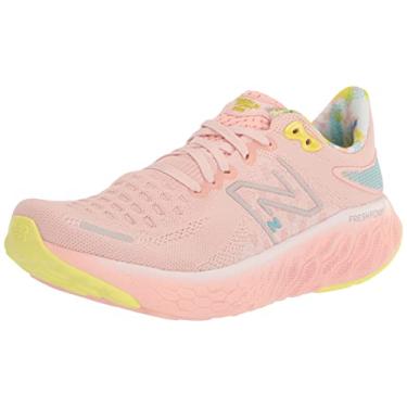 Imagem de New Balance Fresh Foam X 1080 V12 Tênis de corrida feminino, Rosa névoa/limonada, 36