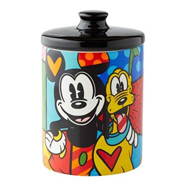 Imagem de Enesco Lata de doces 6004977 Disney por Britto Mickey Mouse e Pluto, 15 cm