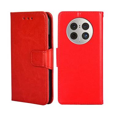 Imagem de For Huawei Mate 50 Pro Crystal Texture Leather Phone Case