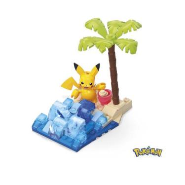Imagem de Pokémon Blocos De Montar Pikachu Aventura Na Praia Mega Construx - 79