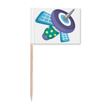 Imagem de Universe Alien Monster Satélite Palito de Dente Marcador Topper Decoração de Festa