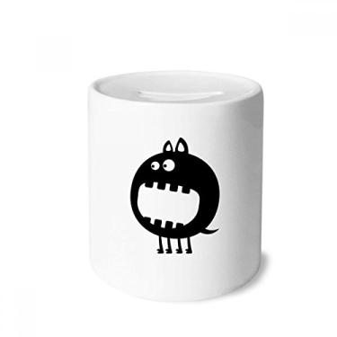 Imagem de DIYthinker Universe and Alien Lovely Monster Money Box Ceramic Coin Case Piggy Bank Gift